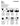Bulbi di Lilium Asiatico White Pixels Bianco Puntinato Nero - confezione Franchi